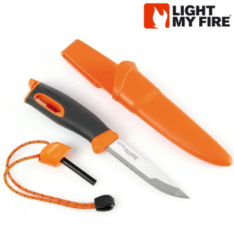 Light My Fire Swedish FireKnife Fixed- Orange