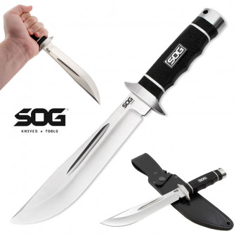 SOG Creed Fixed Blade- Satin