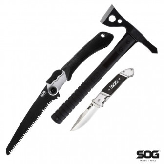 SOG FastHawk, Fielder G10 & Folding Saw Kit