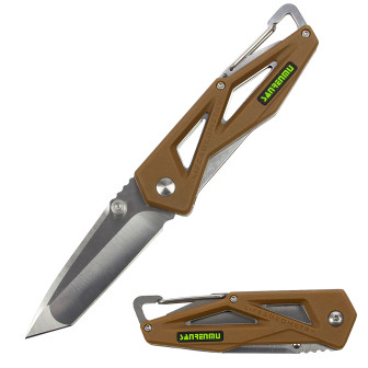 Sanrenmu 7 Series Tanto Point Folding Knife- Coyote