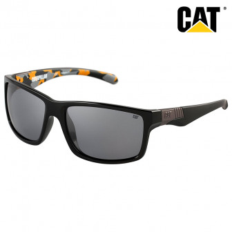 Caterpillar Polarized CAT 16000-204P- Gloss Black/Smoke