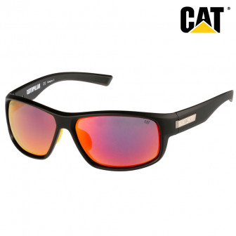 Caterpillar Polarized CAT 16004-104P- Matte Black/Orange