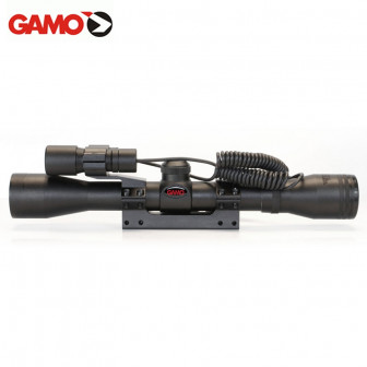 Gamo Varmint Hunter Kit II 4x32 Air Rifle Scope Laser/Light