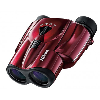 Nikon ACULON T11 8-24x25 Red Compact Zoom Binocs (Refurb)