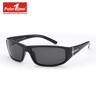 PolarOne Polarized Sunglasses P1-3017- Black