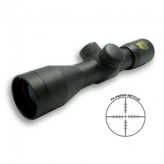 NcStar Tactical 4x30 Compact Rifle Scope/Blue Lens