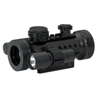 BSA Optics Illuminated Red Dot Sight w/ Laser & Light