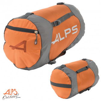 ALPS Mountaineering Compression Stuff Sack (9"x20")- Rust