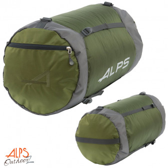 ALPS Mountaineering Compression Stuff Sack (11"x23")- Olive