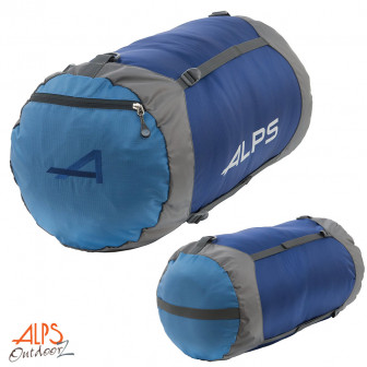ALPS Mountaineering Compression Stuff Sack (12"x25")- Blue
