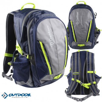 Outdoor Products Canyon Weather Defense Backpack-Blue/Green