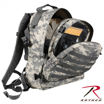 Rothco* Deluxe MOLLE Long Range Assault Pack- ACU
