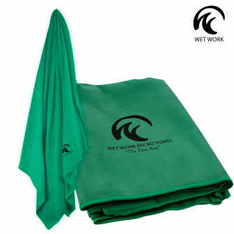 Wet Work Dew Rag Microfiber Towel XL (60"x36")- Green