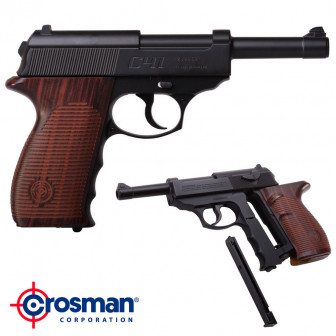 Crosman C41 Air Pistol (.177 cal)- Black