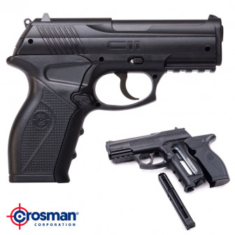 Crosman C-11 Semi-Auto BB Pistol- Black