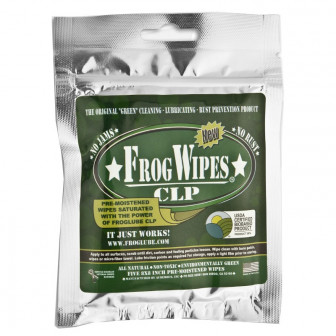FrogLube Frog Wipes 8"x8" Cloth (5/pkg)