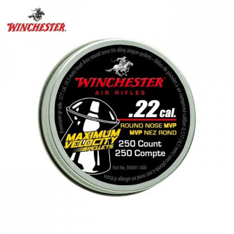 Winchester (.22cal/14.3gr) Domed Max Velocity Pellets