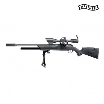 Walther 1250 Dominator FT Air Rifle Combo (.22 cal)- Black