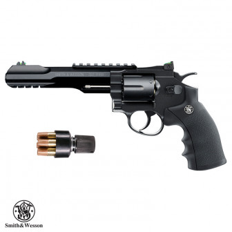 Smith & Wesson 327 TRR8 (.177 cal) BB Revolver - Black