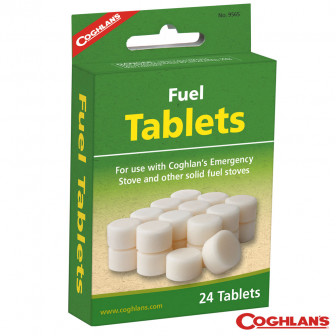 Coghlans Fuel Tablets - Box/24 Tablets