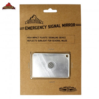 Red Rock Emergency Signal Mirror