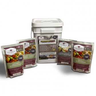 Wise Food Co. Prepper Pack 52-Serving Bucket Grab & Go Kit