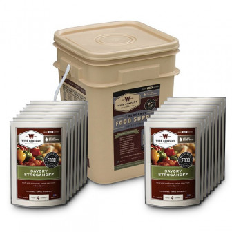 Wise Company 60-Serving Meat Bucket Grab n' Go Food Kit