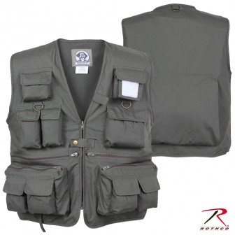 Rothco Uncle Milty Travel Vest, OD GREEN (L)
