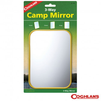 Coghlans 3-Way Camping Mirror