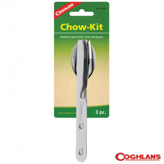 Coghlans 3-Pc Chow Kit (Knife, Fork & Spoon Set)