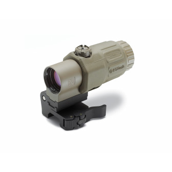 EOTech G33 3x Magnifier for Red Dot Sights w/ STS Mount- TAN