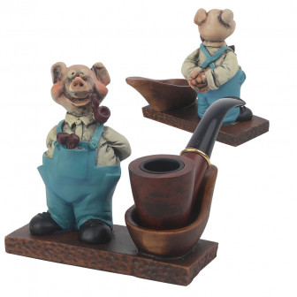 Foghorn Pipe Rest - Farmer Pig