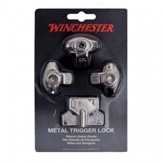 Winchester Triple-Pack Metal Trigger Lock