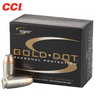 CCI Speer Gold Dot Ammunition 357 Mag 125 gr. GDHP (Box/25)