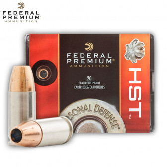 Federal Premium Ammunition 9mm 124 gr. HST JHP (Box/20)