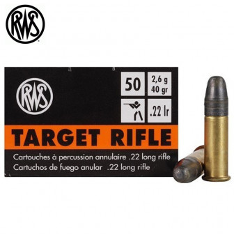 RWS Target 22LR Ammunition LRN 40 gr (Box/50)