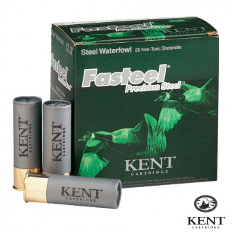 Kent 12G Fasteel 3", 1 1/8oz #2 (Box/25)