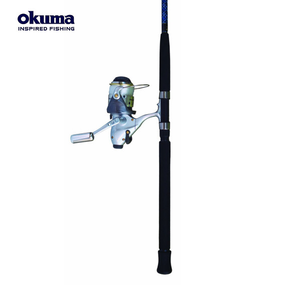 Okuma Avenger Baitfeeder Spinning 7' Rod/Reel Combo M/MF (20-50-lbs)