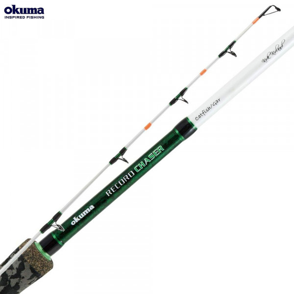 Okuma Record Chaser Signature Series Catfish/Gar Spinning 7'6 Rod MH/MF  (12-30lbs)