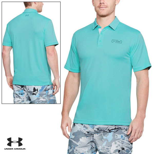under armour fishing polo