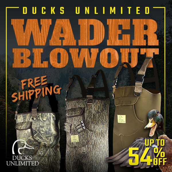 Ducks Unlimited wader sale! | Wing Supply