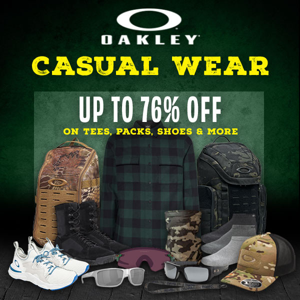 Oakley Casual Wear & Packs up to 76% off