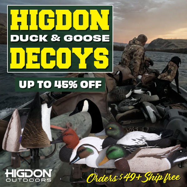 Higdon Duck & Goose Decoys up to 45% off