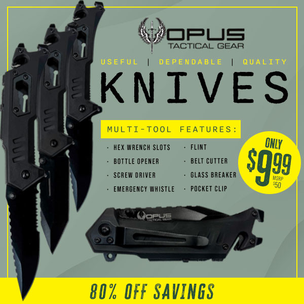 The Magnum Opus of deals. Flash sale on Opus knives!