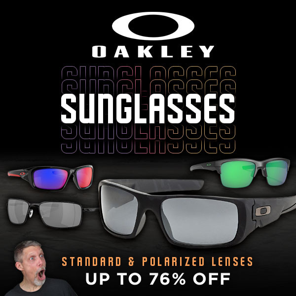 Protect Your Eyes & Budget: Oakley Sunglasses up to 76% OFF