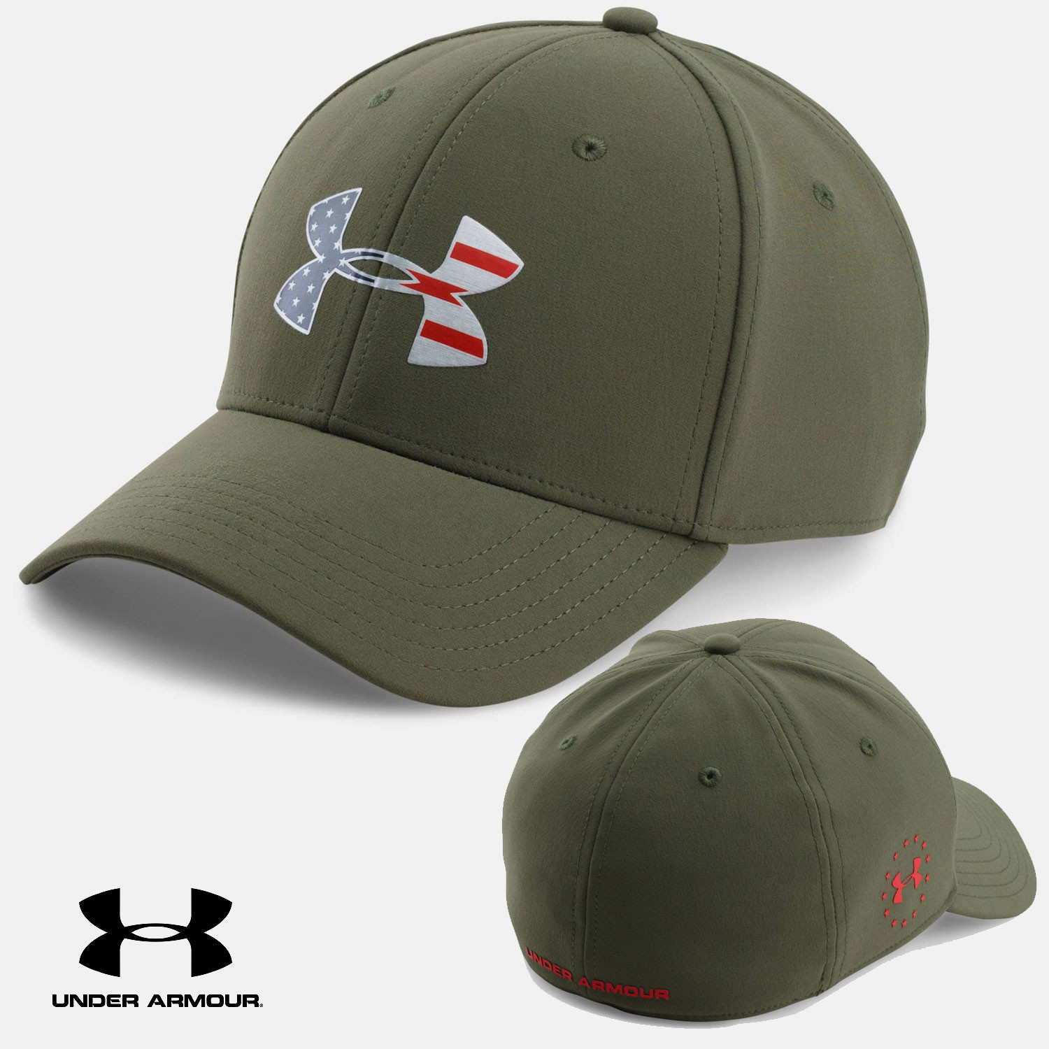 Under Armour Freedom Low Crown Stretch Fit Cap (L/XL)
