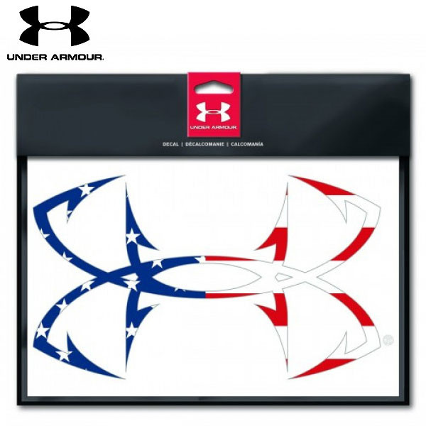 Under Armour Fish Hook 12 Logo Decal