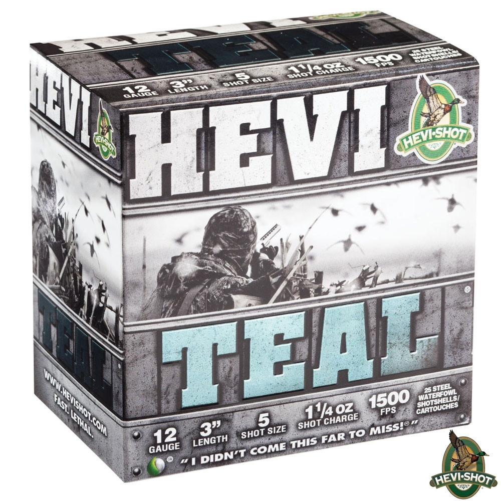 hevi-shot-hevi-teal-shot-12ga-3-1-1-4-6-box-25-ammunition