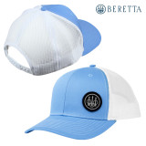 Beretta Sidestep Meshback Trucker Cap- Columbia/White