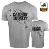 Catchin' Deers Strut Zone T-Shirt - Heather Grey